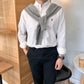 Long Sleeve Garment-Dyed Oxford Sport Shirt-Classic Fit