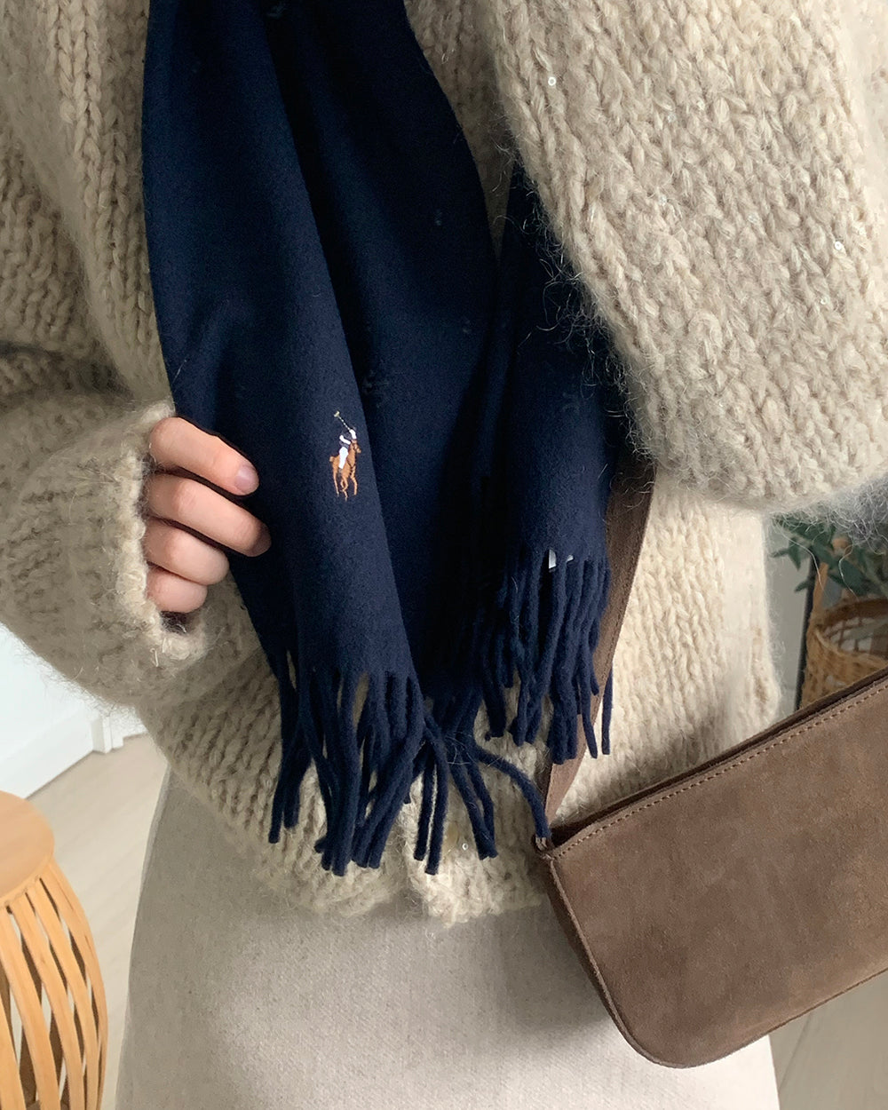 signature italian virgin wool scarf