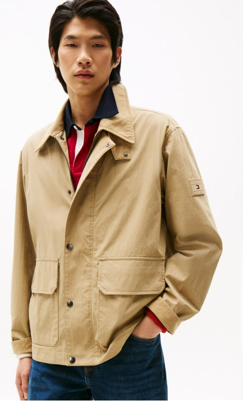 short work jacket, CAMEL
