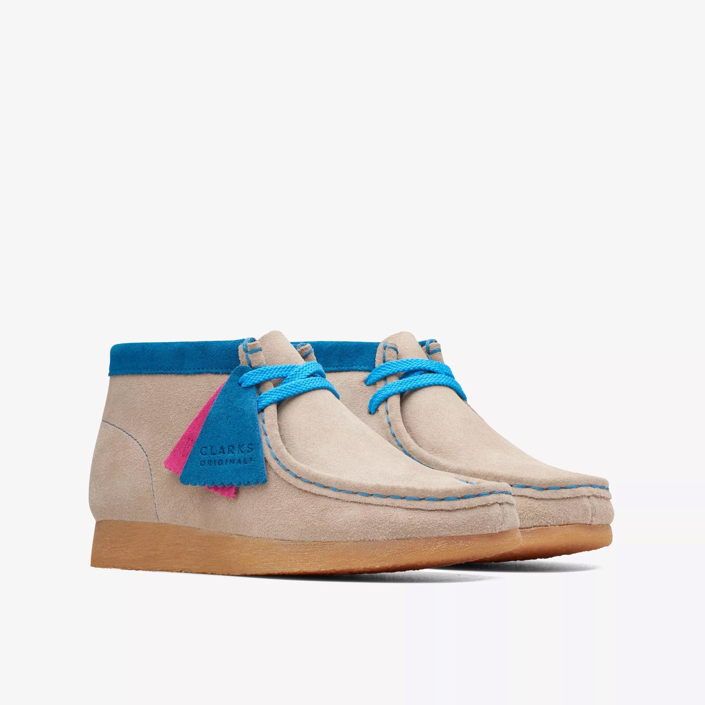 Wallabee Boot Older, Sand Combination