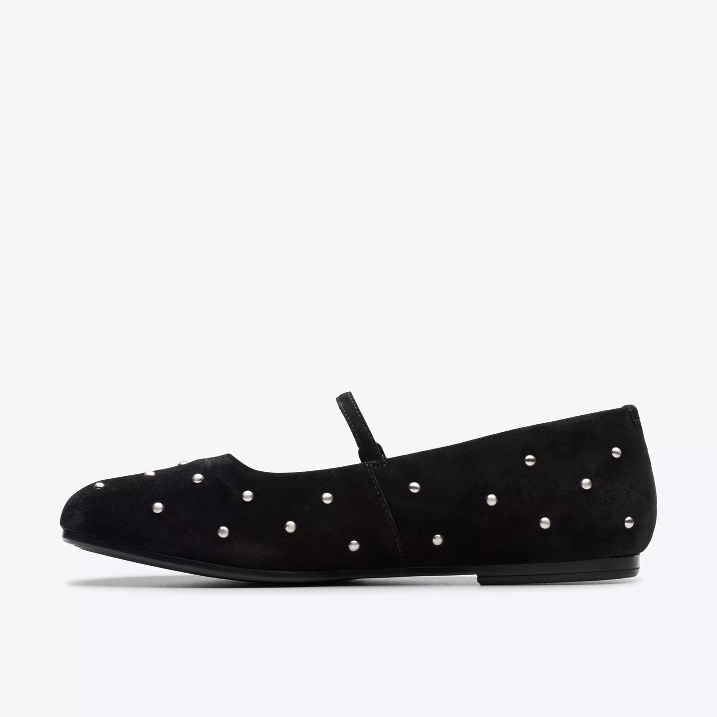 Livia Stud, Black Suede