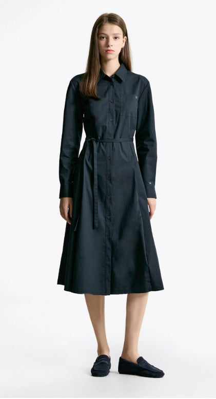 Midi Shirt Dress, DESERT SKY