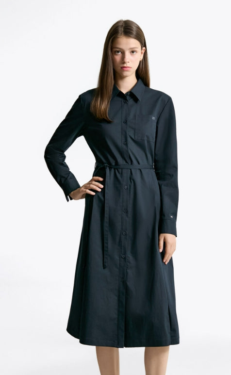 Midi Shirt Dress, DESERT SKY