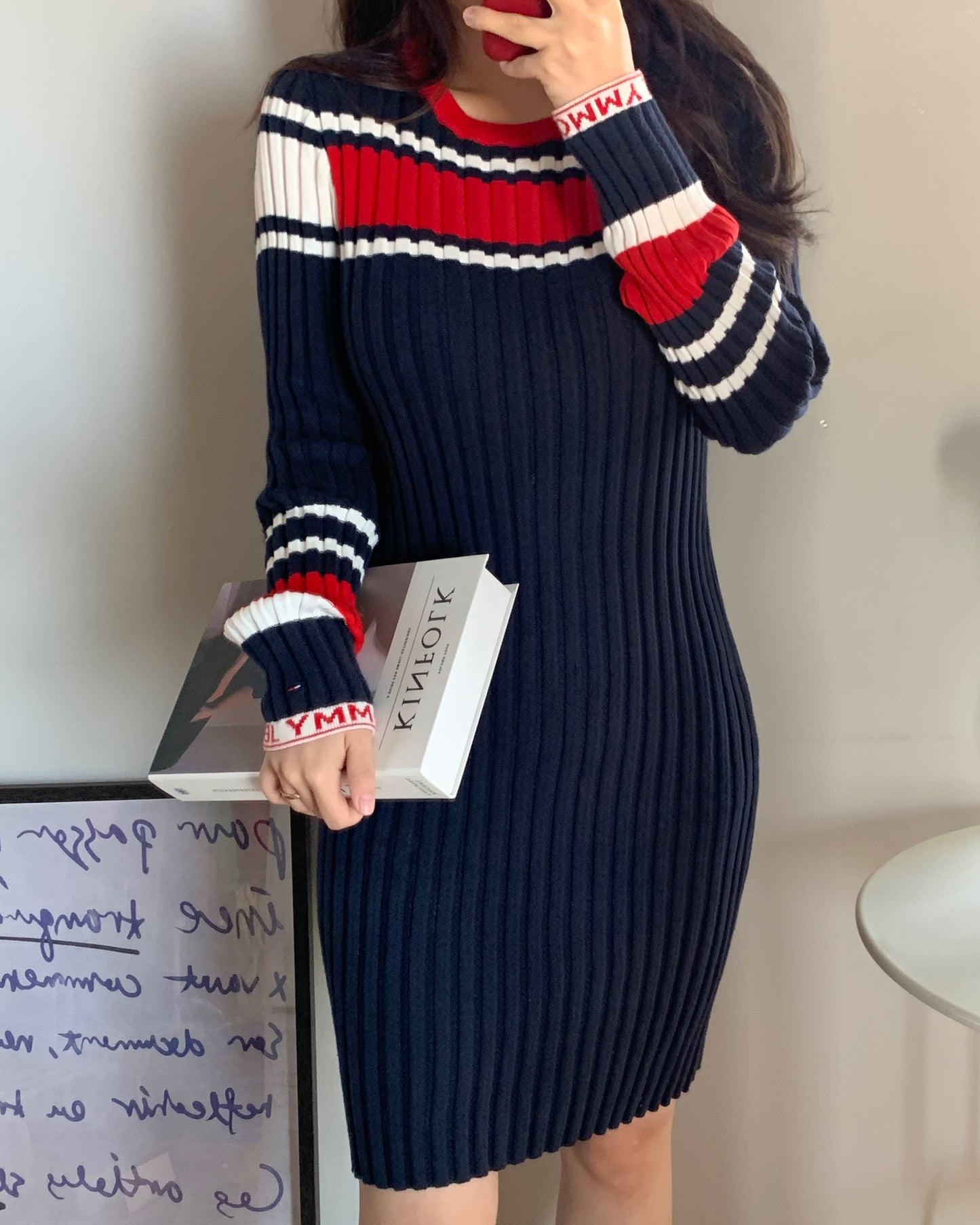 Women's Rib Sweater Dress