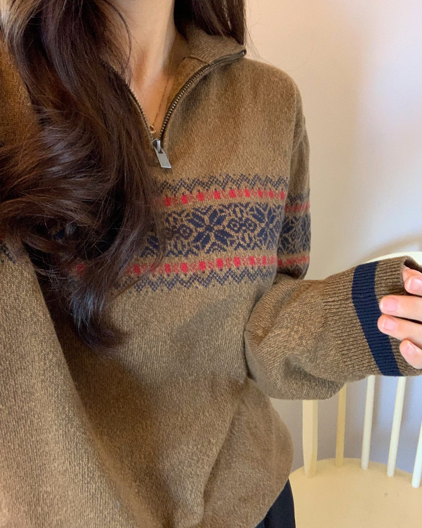 Men's Essential Quarter-Zip Sweater