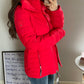 Women's Down Quilted Hooded Puffer Jacket