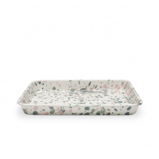 Mint Hibiscus / Catalina Small Rectangle Tray