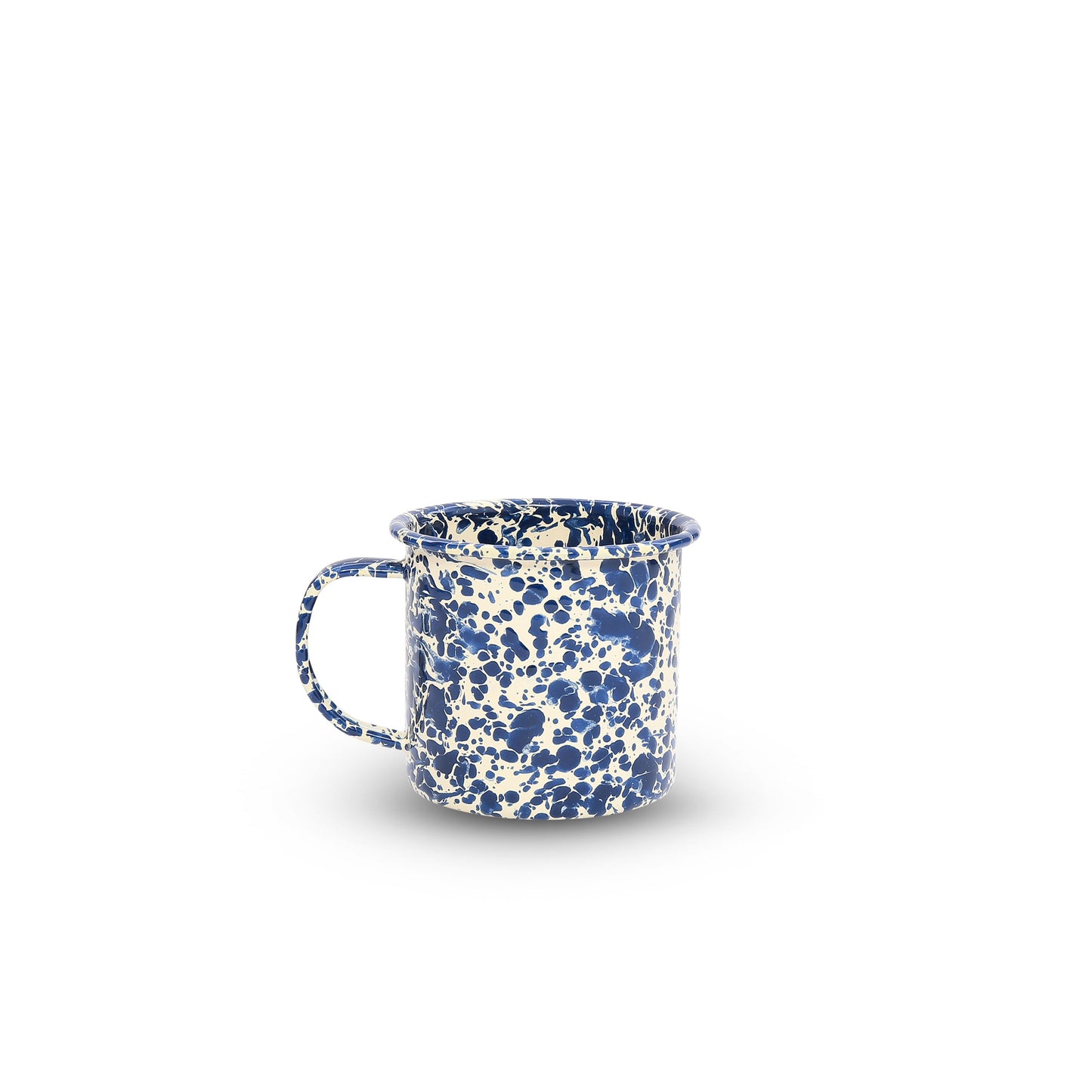 Navy-Cream / Splatter 12oz Mug