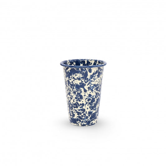 Navy-Cream / Splatter 14oz Tumbler