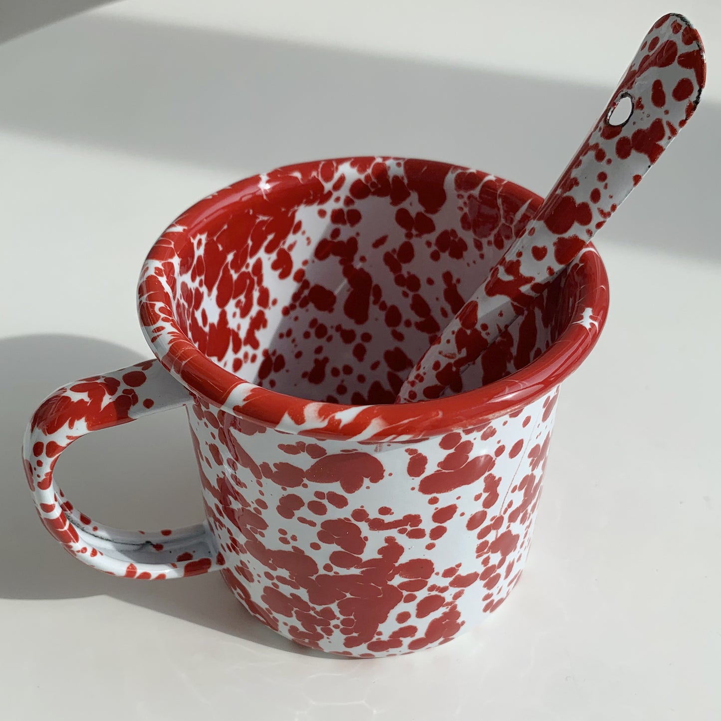 Red / Splatter 12oz Mug