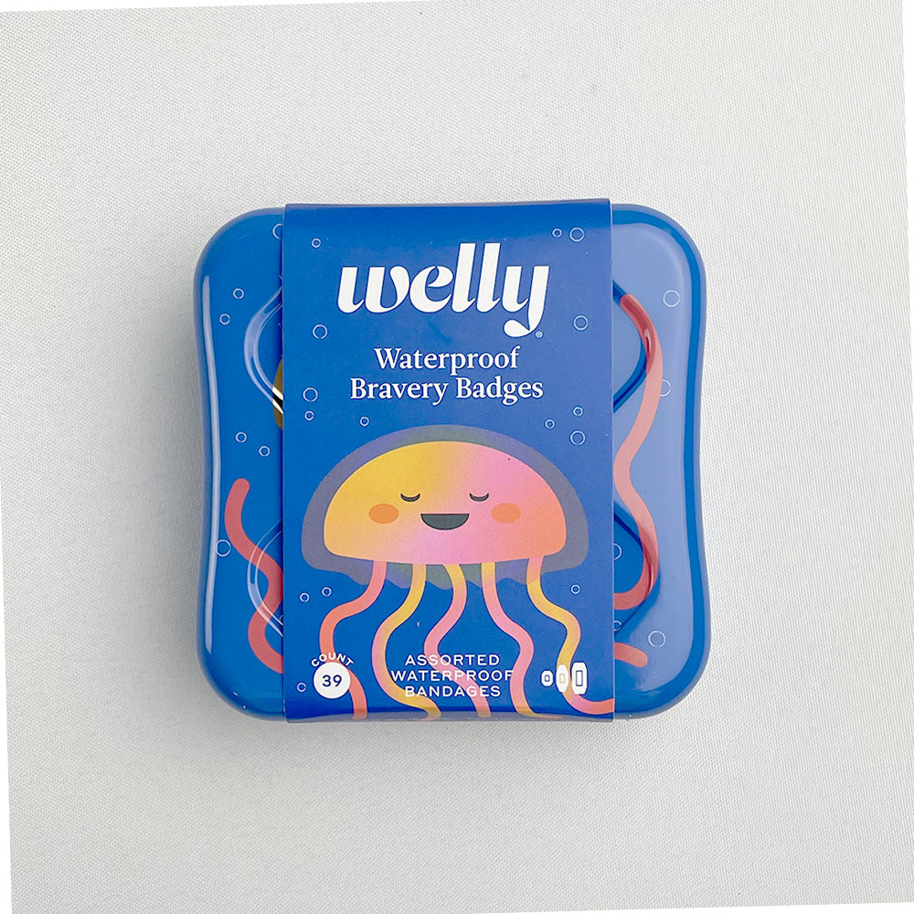 Jellyfish Waterproof Bravery Badges